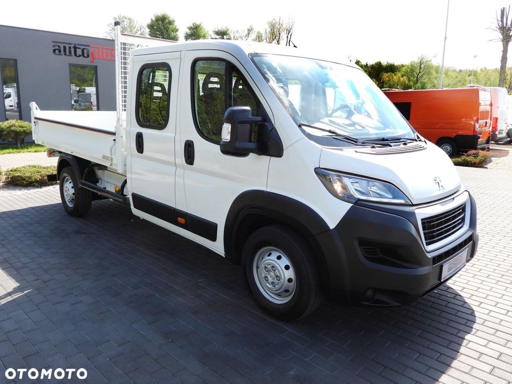 Peugeot BOXER  WYWROTKA PODWÓJNA KABINA DOKA 7 MIEJSC TEMPOMAT KLIMATYZACJA  140KM - 5