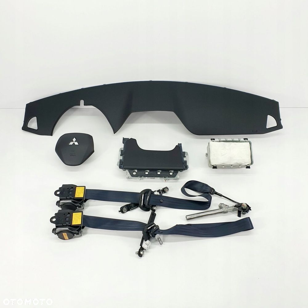 MITSUBOSHI ASX DESKA ROZDZIELCZA KONSOLA KOKPIT PULPIT PODUSZKI AIRBAG AIR BAG PASY KIT SET - 1