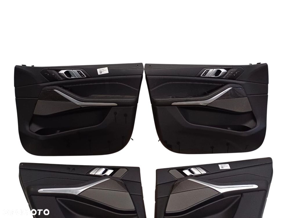 FOTEL FOTELE WNĘTRZE TAPICERKA PODŁOKIETNIK BMW X5 G05 INDIVIDUAL VASW Leather Merino black CENA BEZ WYBIERAKA I KONTROL - 11