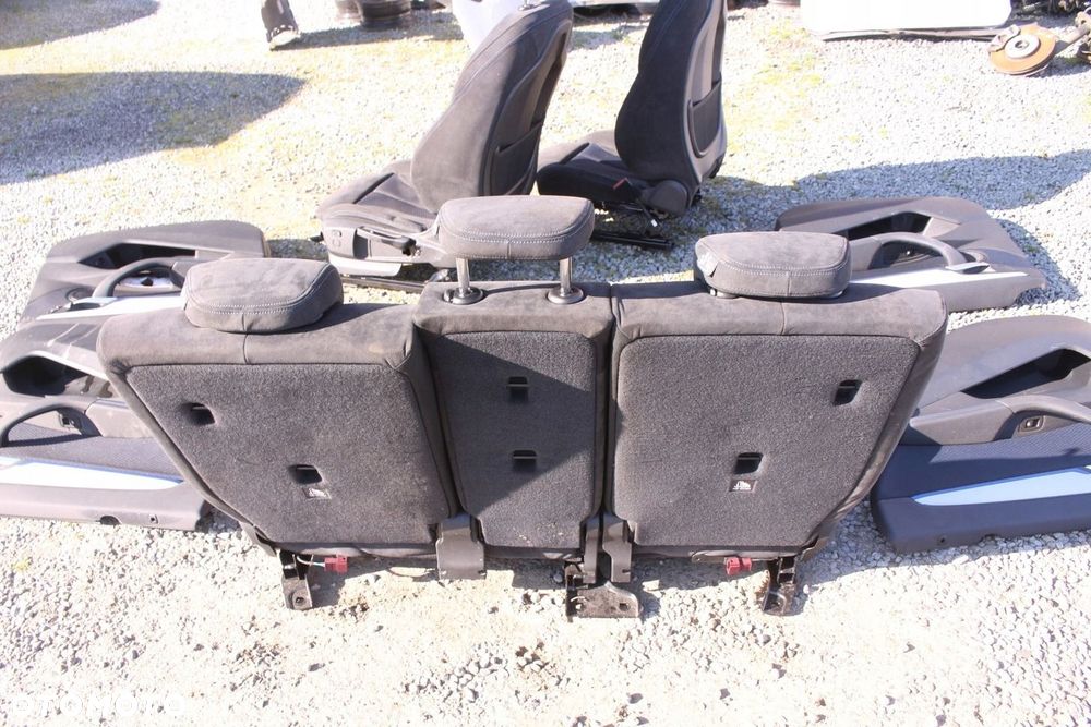 Fotele Kanapa Boczki Alcantara BMW X1 F48 EU - 12