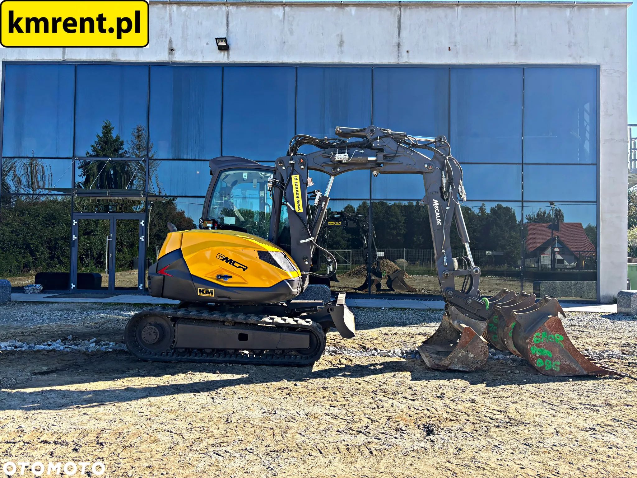 Mecalac 6 MCR MINI-KOPARKA 2020R. | JCB 8035 VOLVO ECR 48 25 CAT 308 KUB - 1