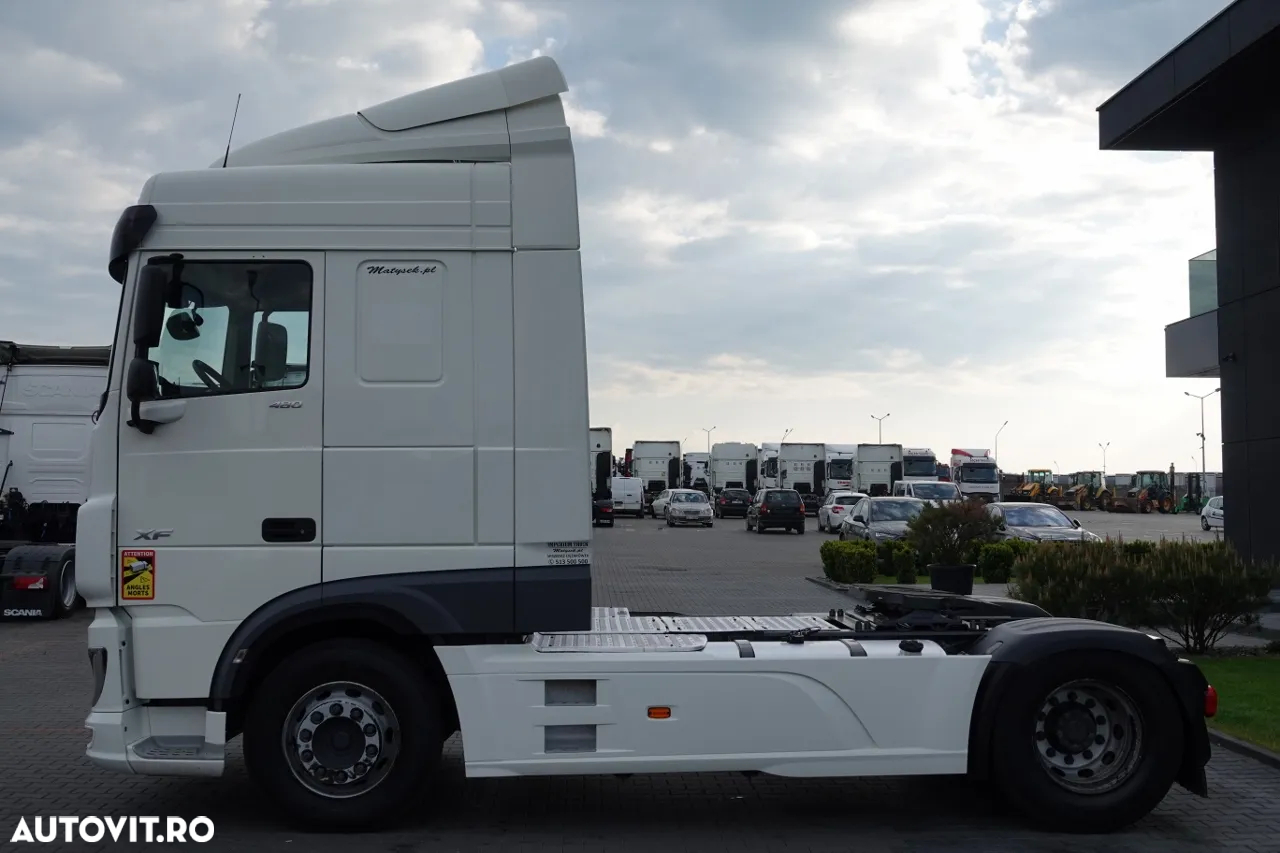 DAF XF 480 / SPACE CAB / RETARDER / I-PARK COOL / IMPORTAT / DUPĂ CONTRACTUL DE SERVICE - 7