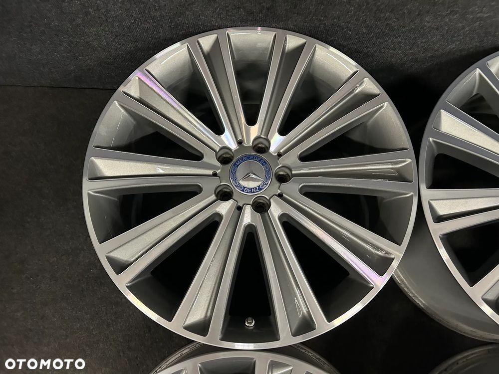 Alufelgi Mercedes S-Klasa W222, W221, E-Klasa W213, GLC, GLK 20 cali 5x112 4szt. Ładne z czujnikami! - 11