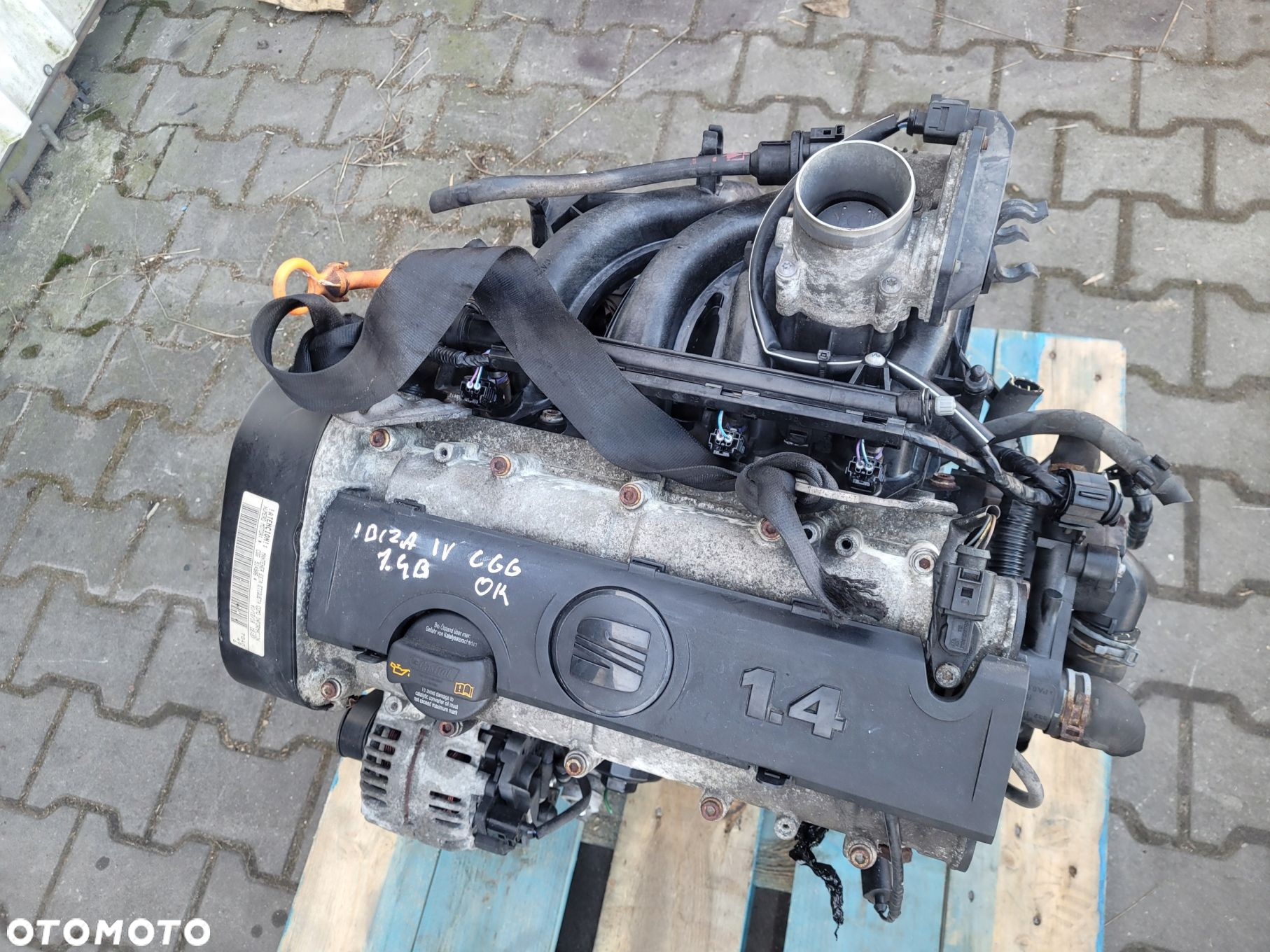 SILNIK 1.4 CGG IBIZA IV POLO 6R FABIA II 97 TYS KPL - 6
