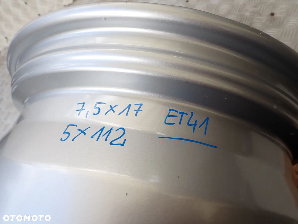 FELGI ALUMINIOWE AUDI 7,5JX17  ET 41  5X112 - 6