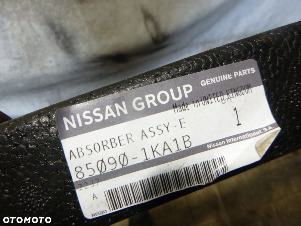 nissan juke e15 absorber zderzaka tył tylny oe - 2