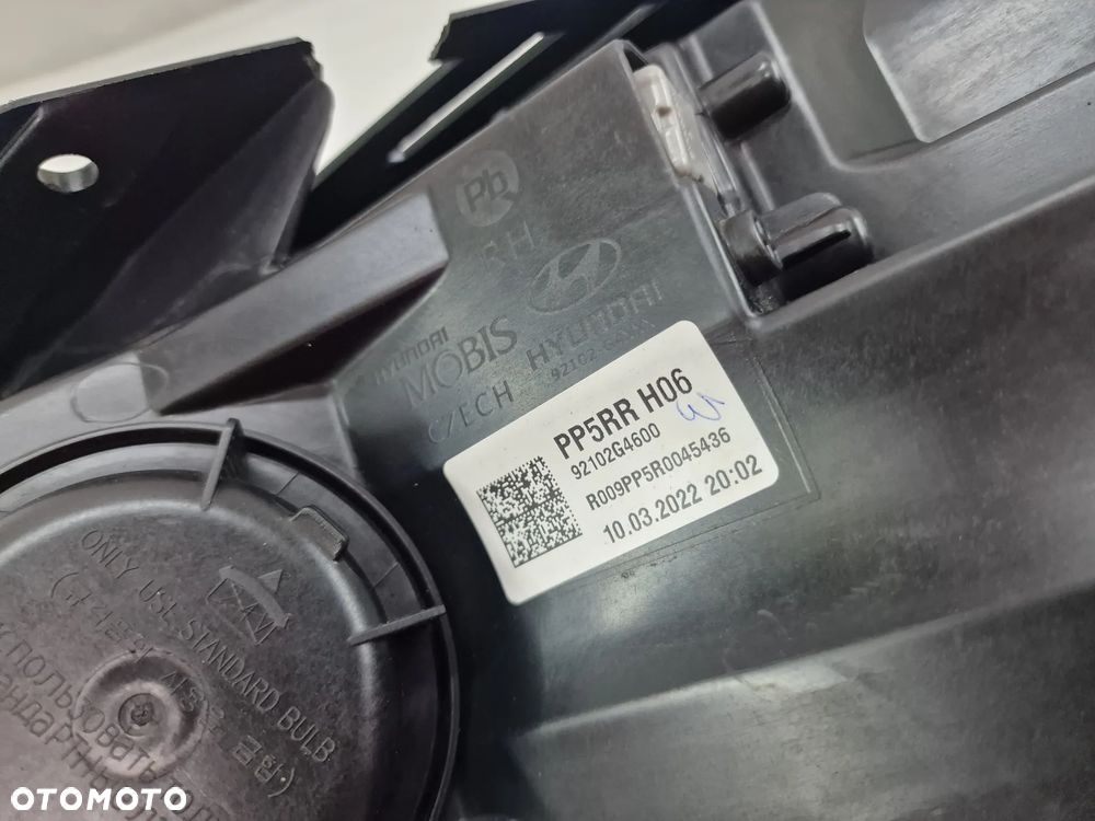HYUNDAI I30 III LIFT 20- PRAWA LAMPA PRZEDNIA PRZÓD , FULL LED FULLLED FULLED , NR 92102G4600 , NR AUKCJI LPP65 - 13