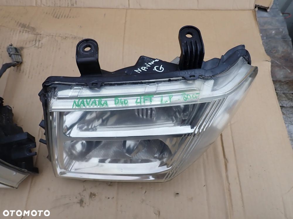 NISSAN NAVARA D40 LIFT LAMPY PRZÓD LEWA PRAWA - 3