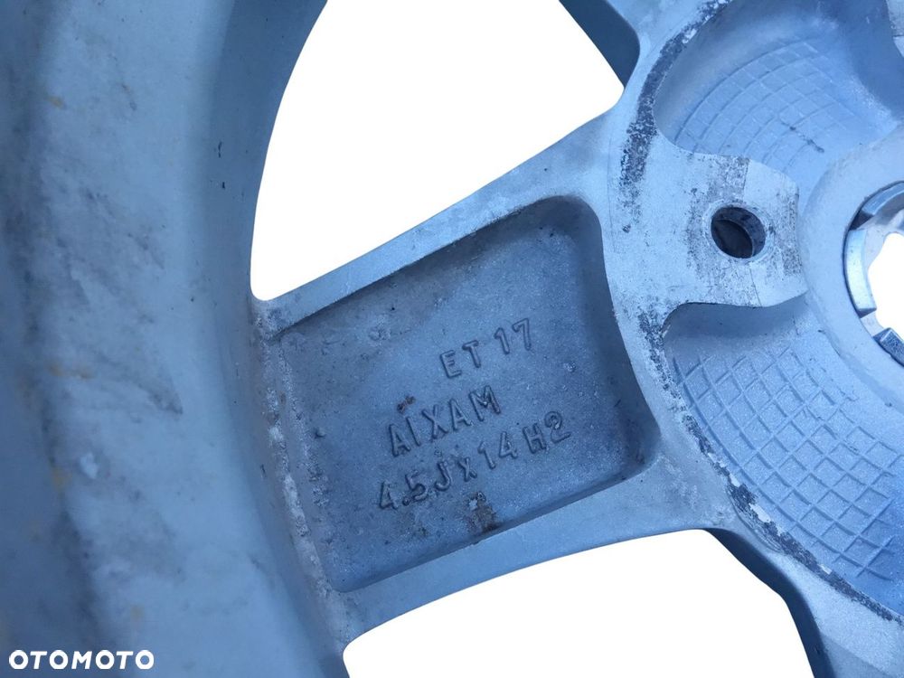 Koła Felgi aluminiowe 14 cali komplet Microcar Aixam City Crossline - 9