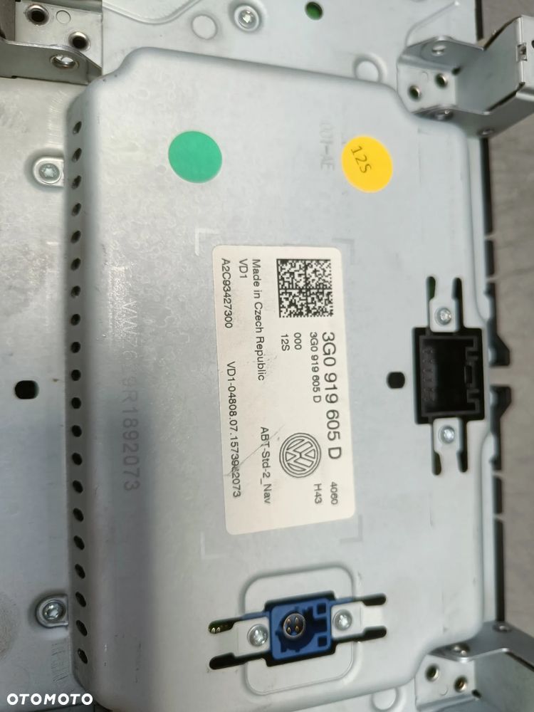 Wyświetlacz Ekran VW Passat B8 Nawigacja Panel 3G0919605D - 11