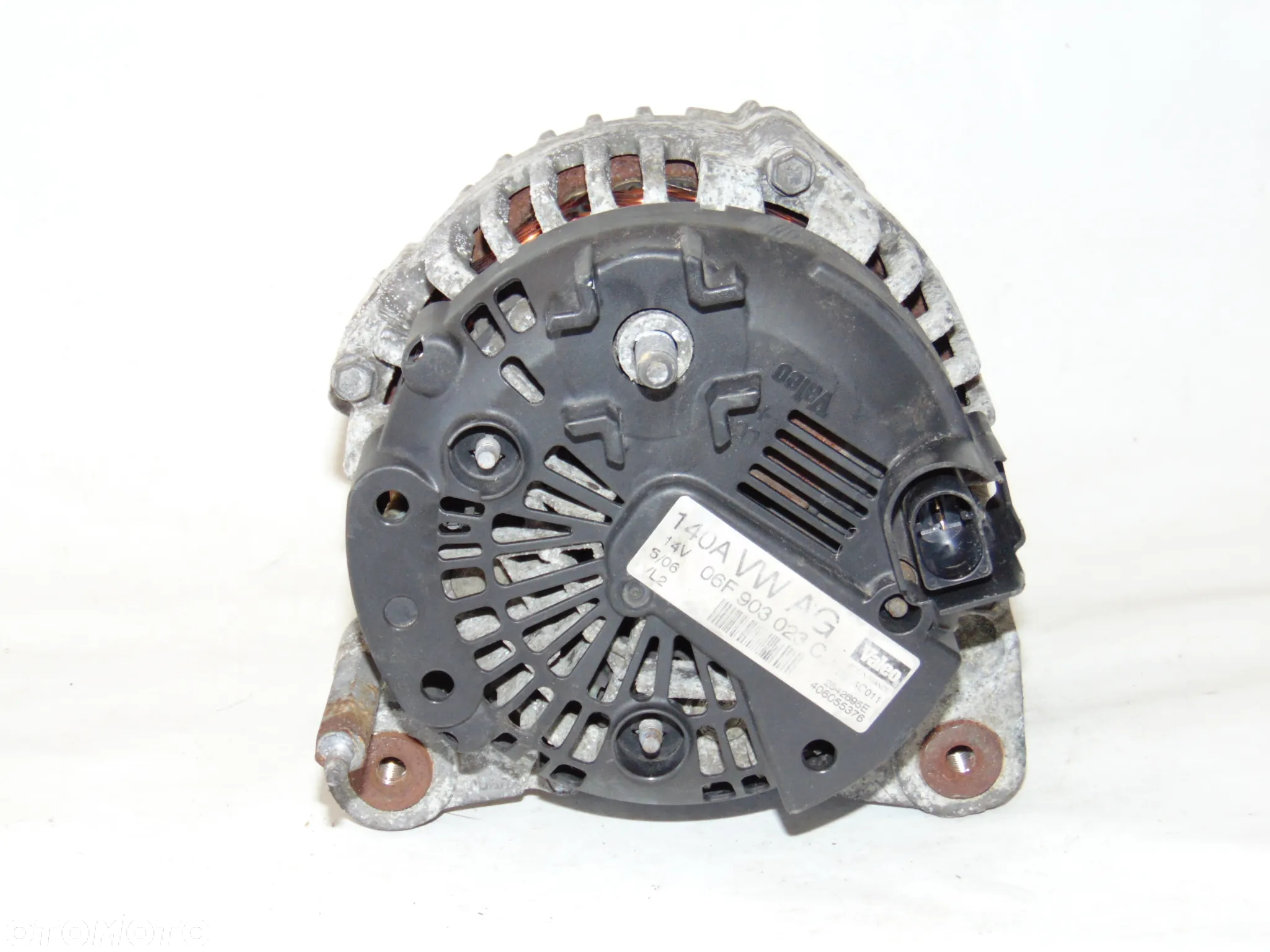 ORYGINAŁ alternator 06F903023C 140A Audi A4 B6 Skoda Superb Octavia 2 II VW Volkswagen Golf 5 V 6 VI Plus Passat B6 Touran Sharan Seat Alhambra diesel 1.9 2.0 TDI - 6