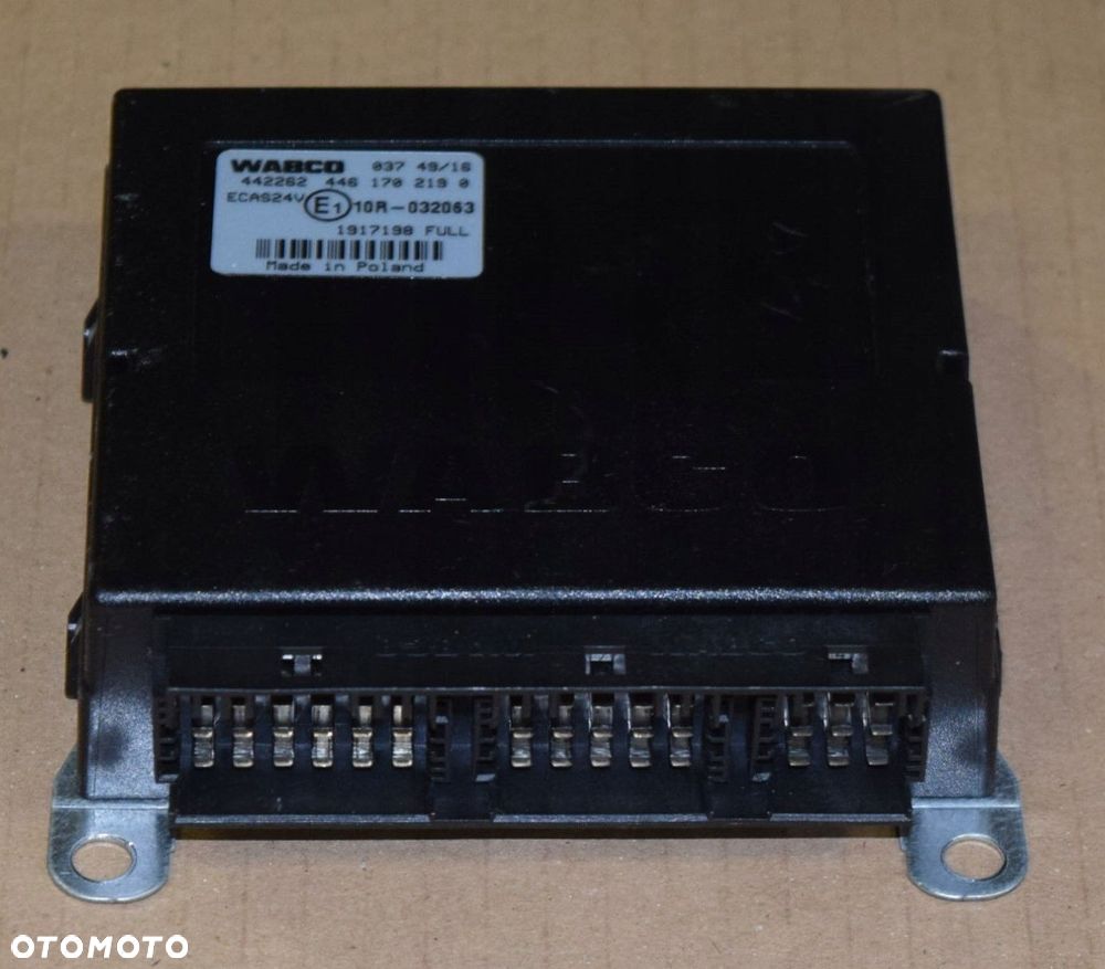 STEROWNIK ECAS DAF XF 106 E6 1917198 / 446170219 - 1