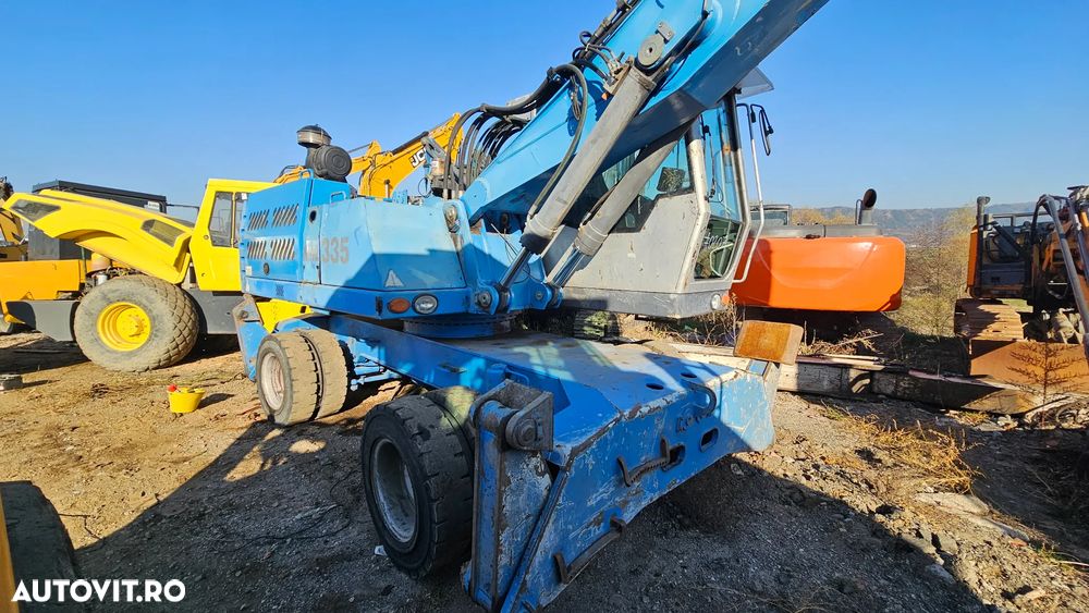 Fuchs MHL 335 Terex Excavator pe roti pentru fier vechi - 4