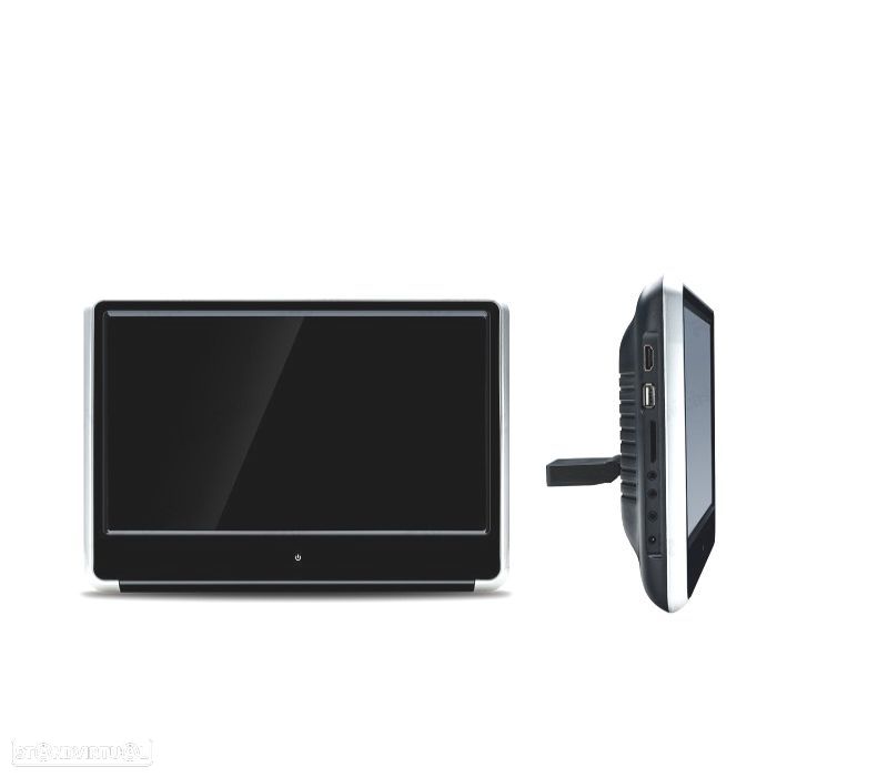 ECRA PARA ENCOSTO DE CABEÇAS DE 11,6 MOLDURA ADAPTADOR PRETO BRILHANTE PARA RADIO 2-DIN HONDA CR-V - 4