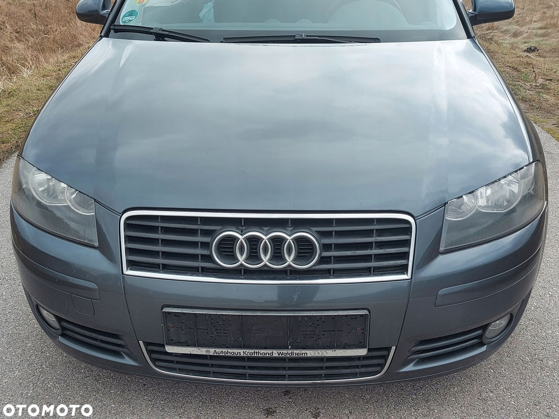 AUDI A3 8P 1.9 Tdi 03- ZDERZAK PRZÓD PRZEDNI LX7Z - 3