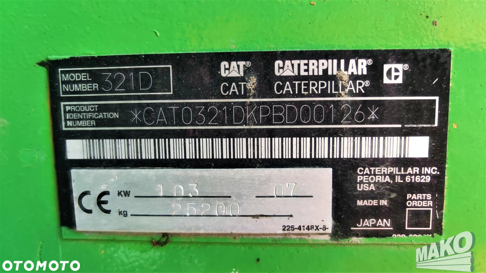Caterpillar 321D - 5