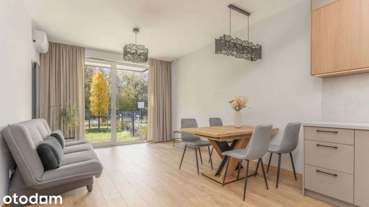 Wiślany Mokotów | 3 pokoje | ogródek |
