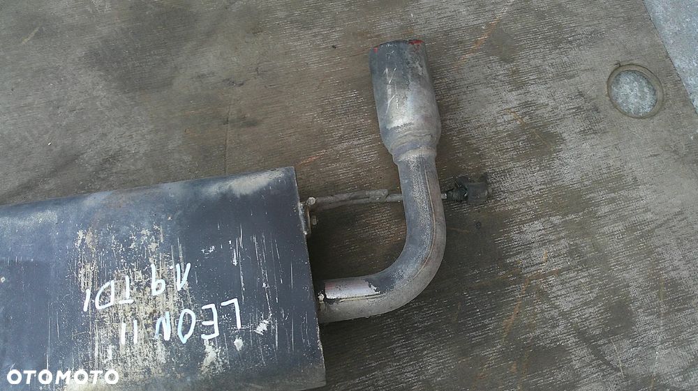 SEAT LEON II CUPRA TŁUMIK TYLNY KOŃCOWY  SPORTOWY - 3