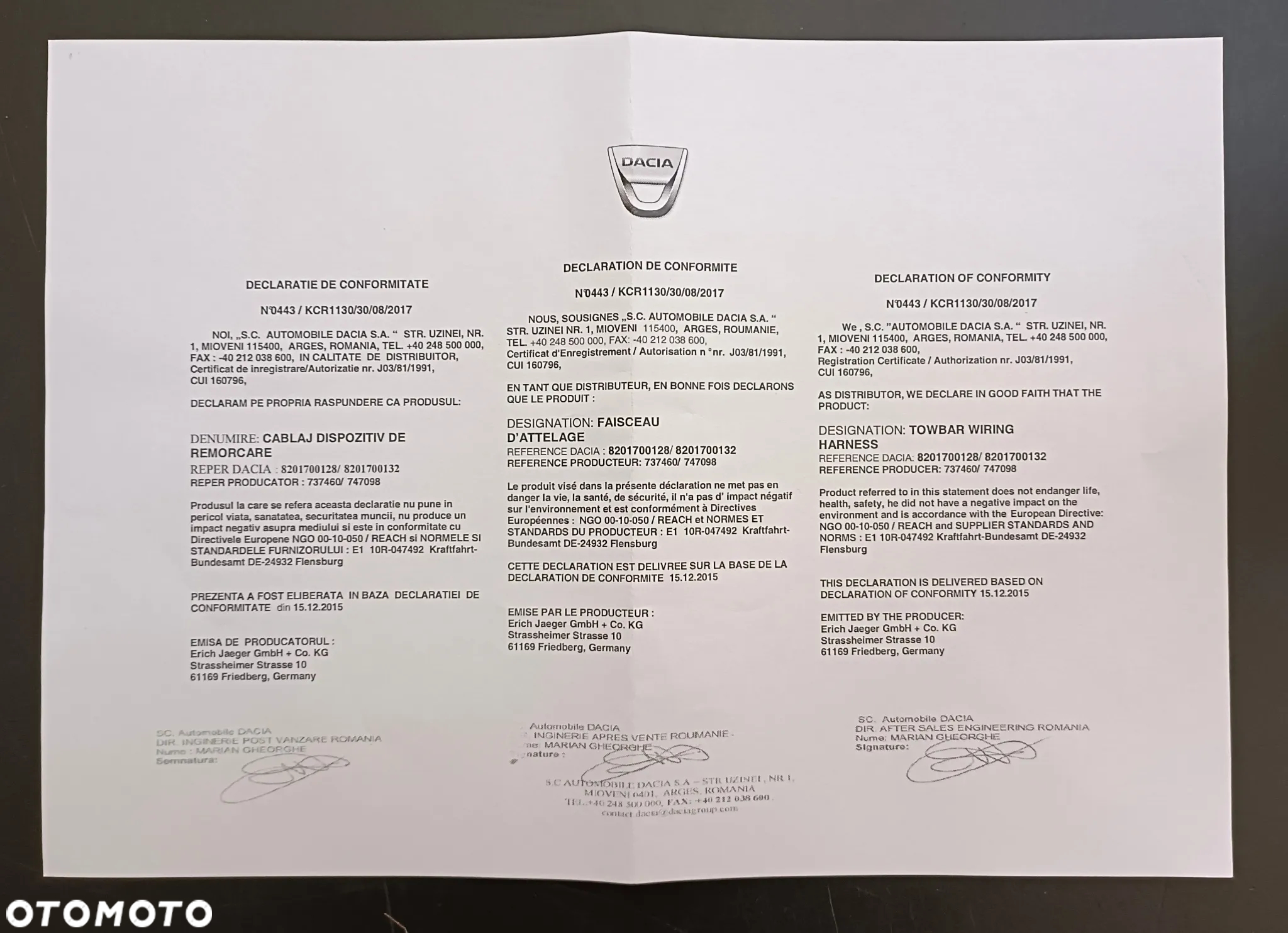 Dacia Duster II wiązka haka 13pin - 4