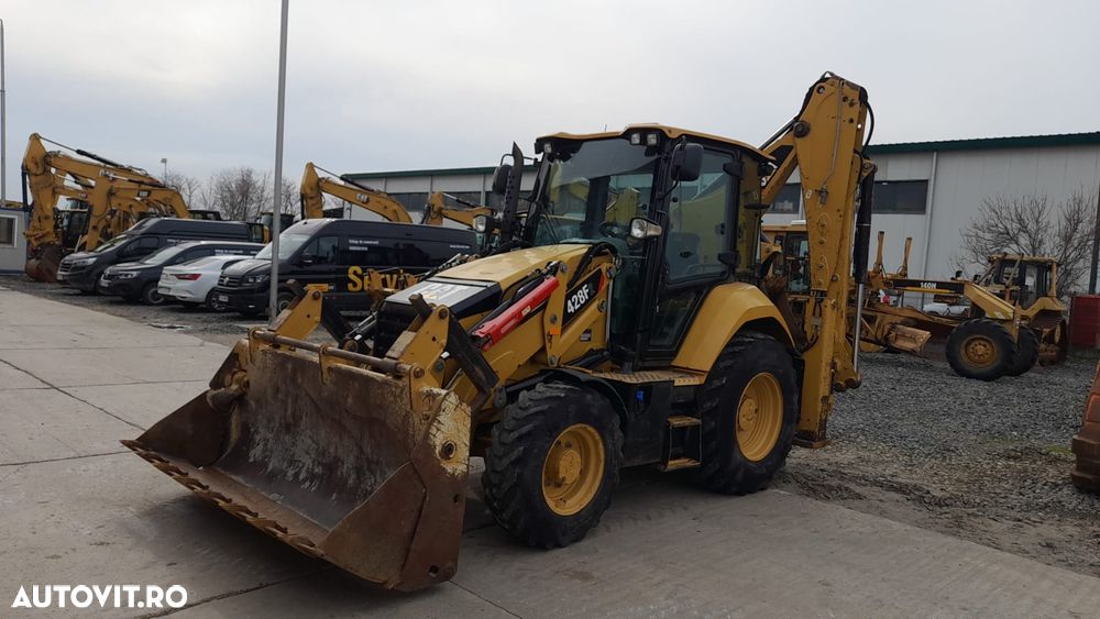 Caterpillar CAT 428 F2 Buldoexcavator - 1