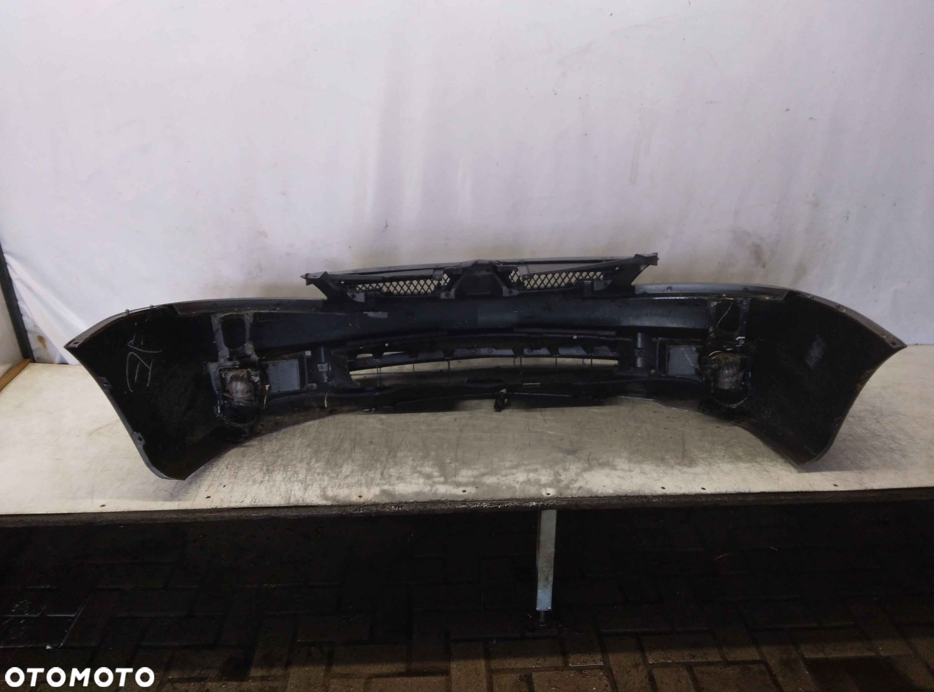 ^ ZDERZAK PRZÓD PRZEDNI MITSUBISHI LANCER 7 VII SZARY GRAFITOWY - 4