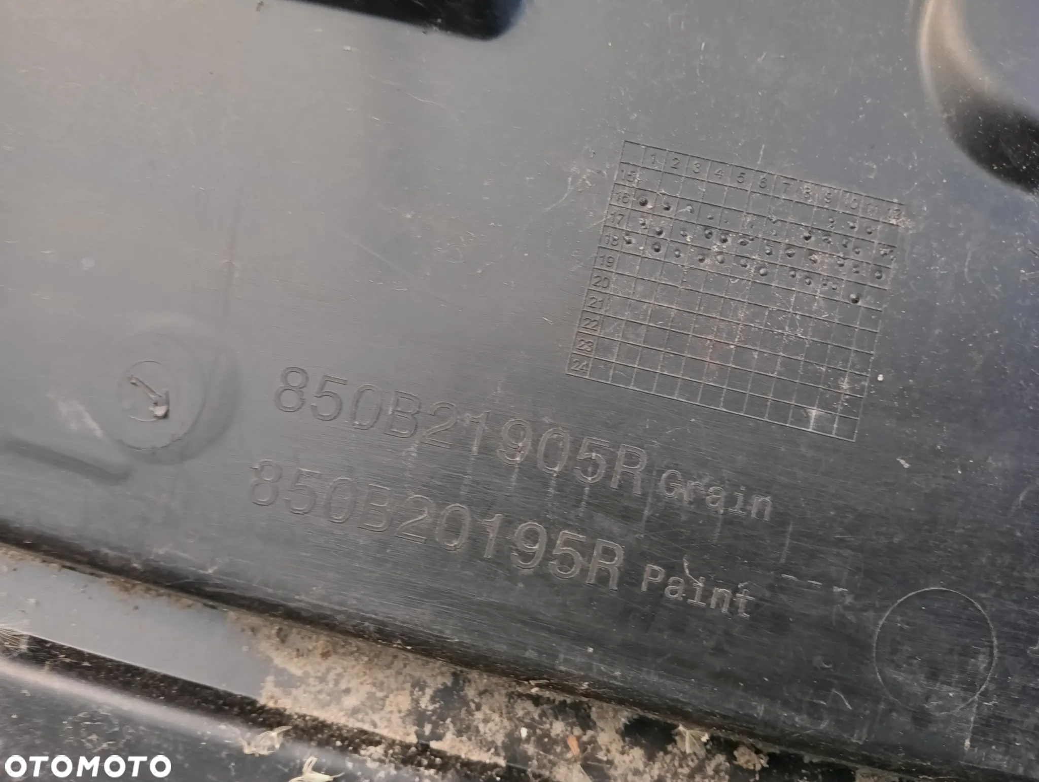 renault clio iv 4 spojler dyfuzor zderzaka tyl tylni tylny 850b21905r - 4
