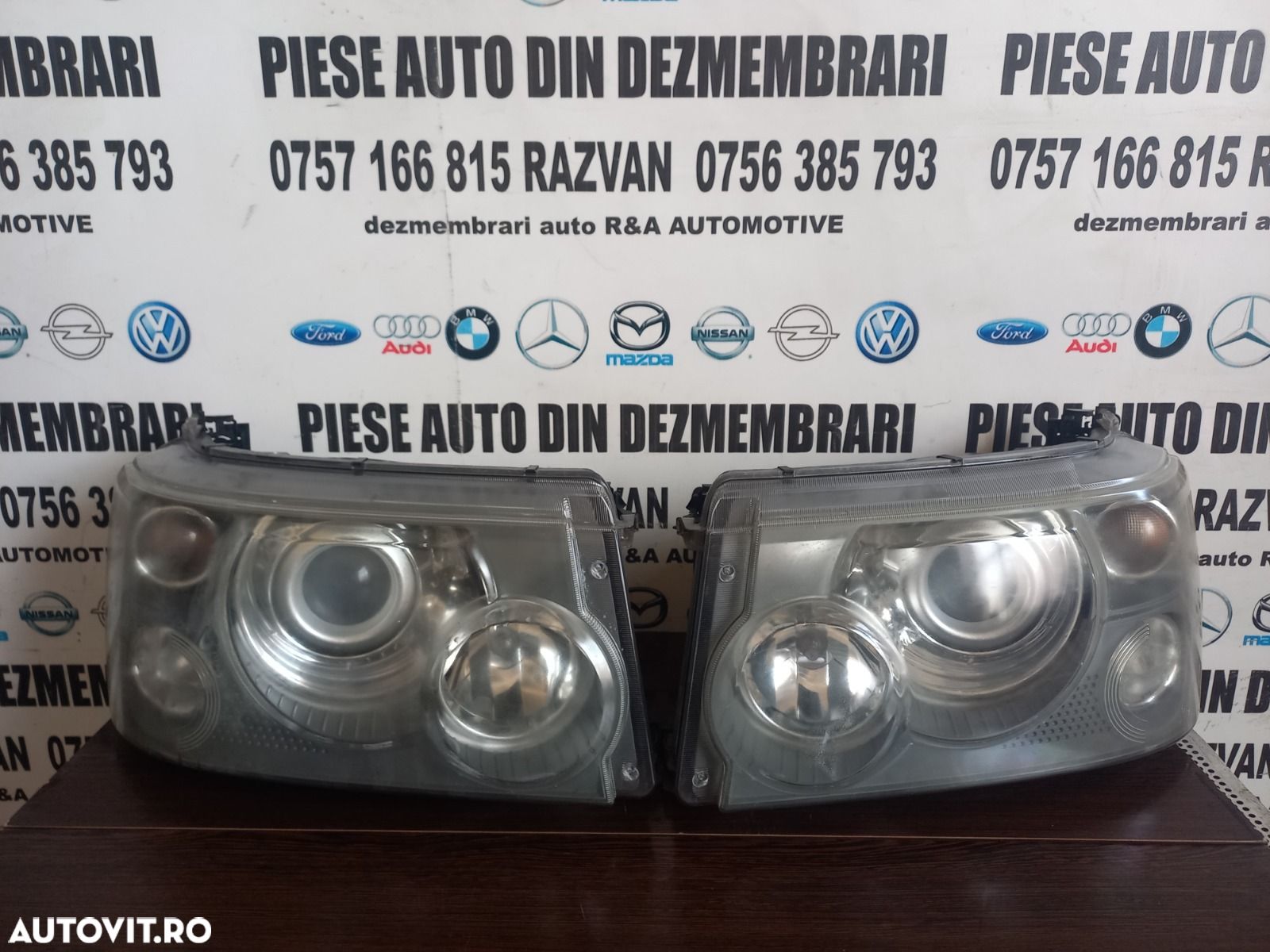 Faruri Far Stanga Dreapta Xenon Cornering Range Rover Sport L320 An 2005-2006-2007-2008-2009 Comple - 1