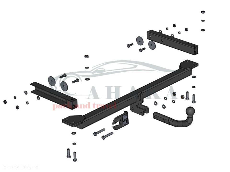 Hak Holowniczy Odkręcany Do Mb Mercedes Benz Clk C208 Cabrio 1997-2003 - 3