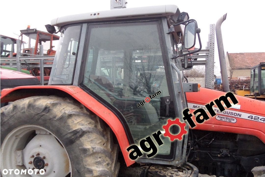 Massey Ferguson 4245 4255 skrzynia silnik kabina most zwolnica - 3