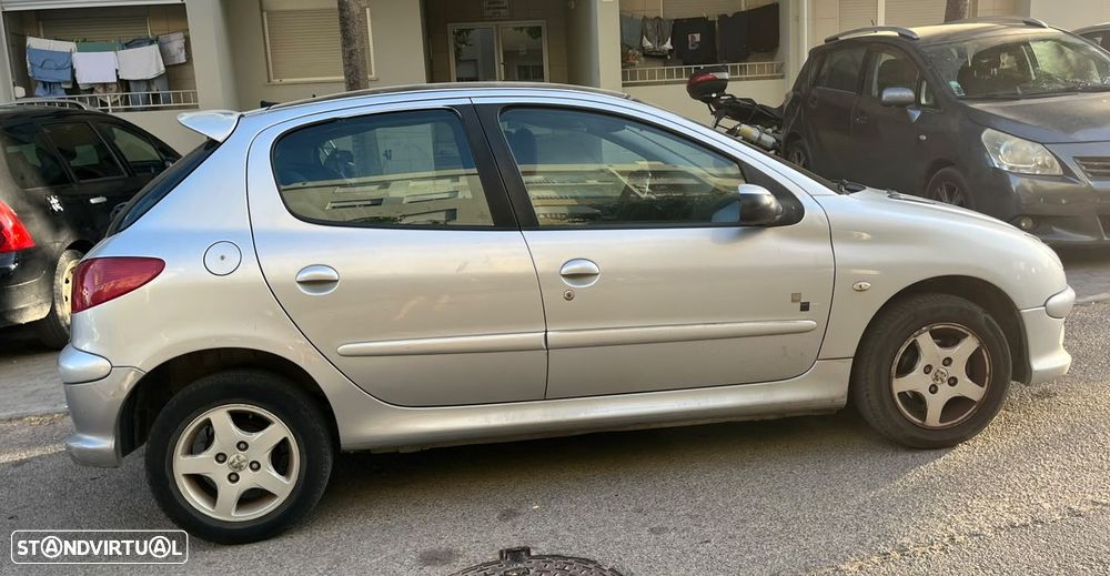 Peugeot 206 1.1 Black & Silver - 3