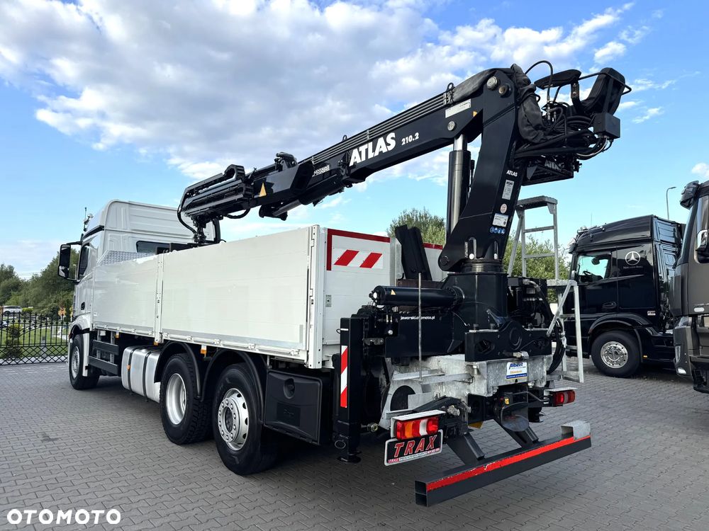 Schwarzmuller Przyczepa burtowa budowlanka 2017 r + Mercedes Actros 26.48 z HDS 2017 r - 18