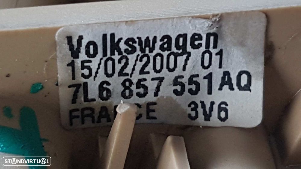 PÁLA DO SOL ESQUERDA VOLKSWAGEN TOUAREG (7L6) V6 TDI - 4