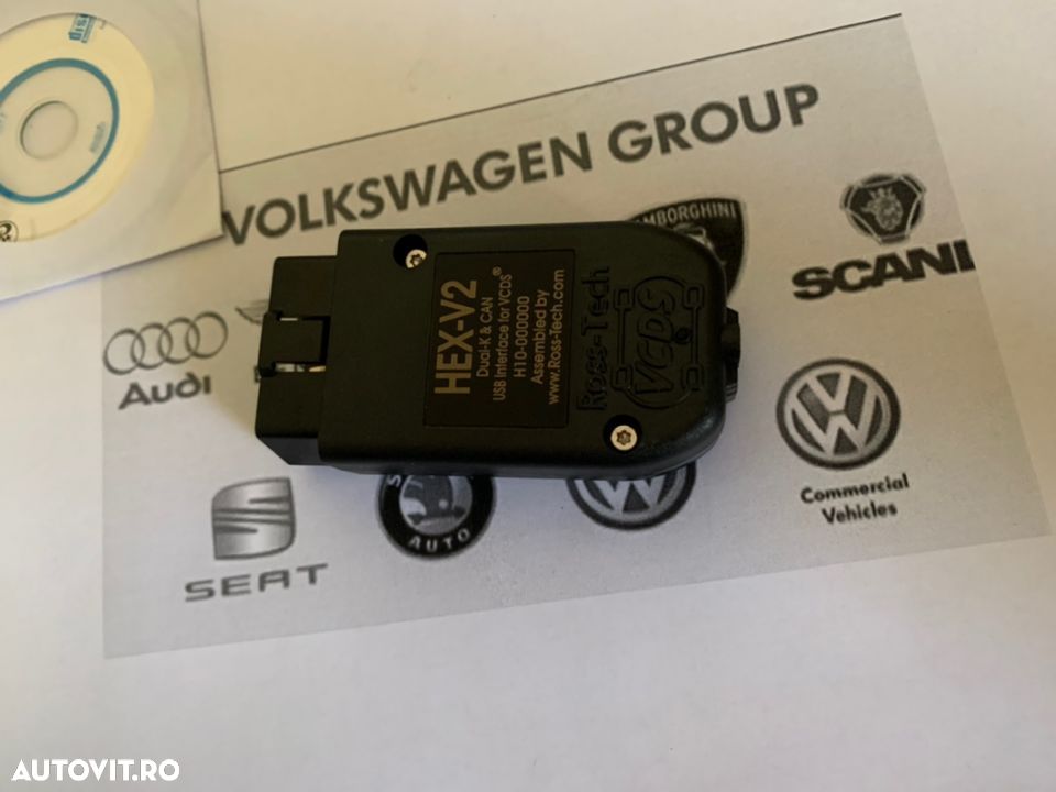 Teser diagnoza VCDS VAG COM 20.4 Romana vw audi skoda seat nelimitat - 1