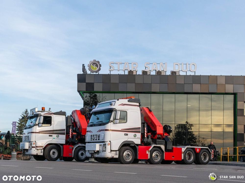 Volvo FH 520 8x2 PALFINGER PK 100002 HDS Żuraw Fly Jib - 12