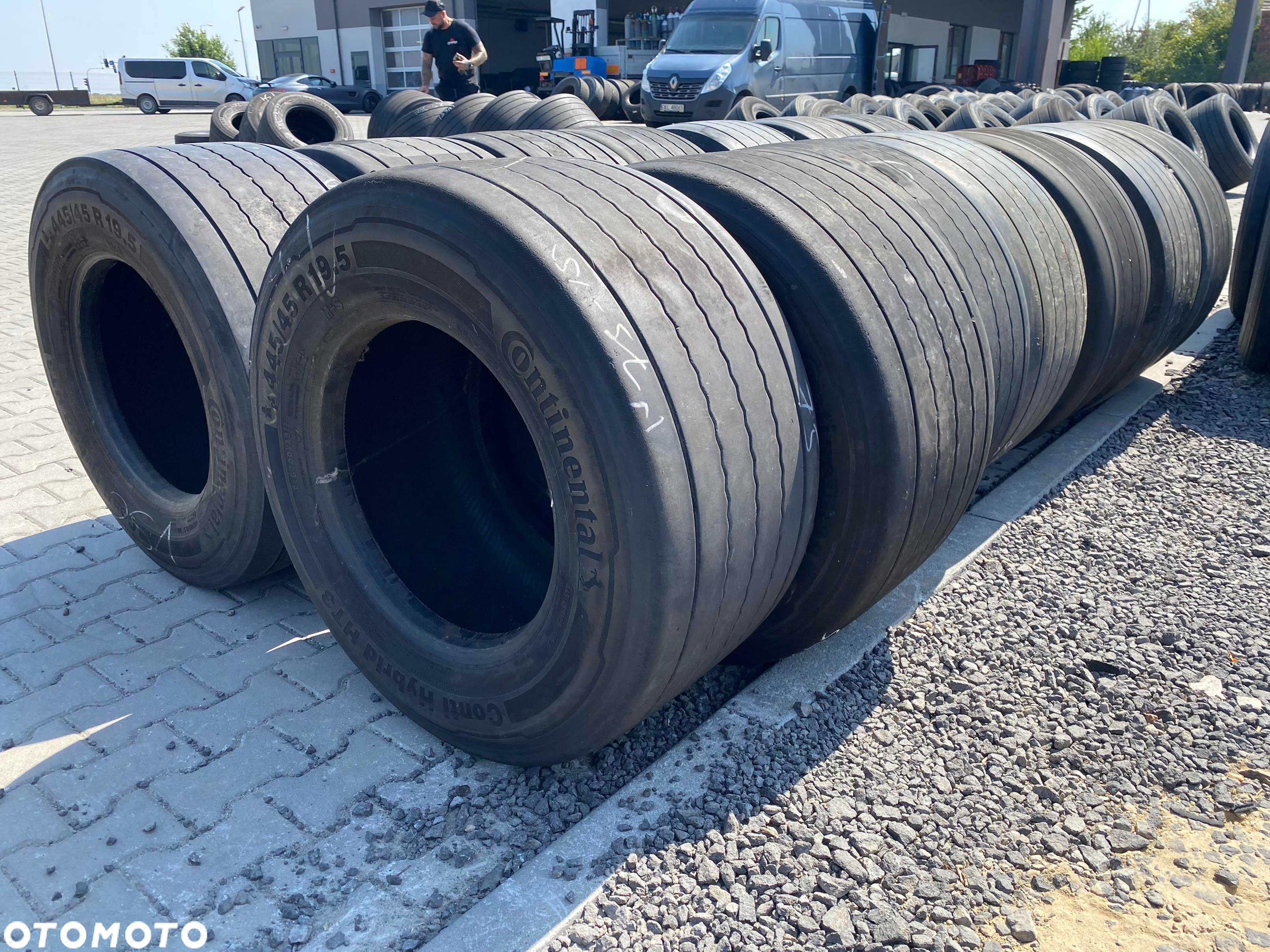Opony 445/45R19.5 CONTINENTAL CONTI HYBRID HT3 Naczepowe 7-8mm - 6