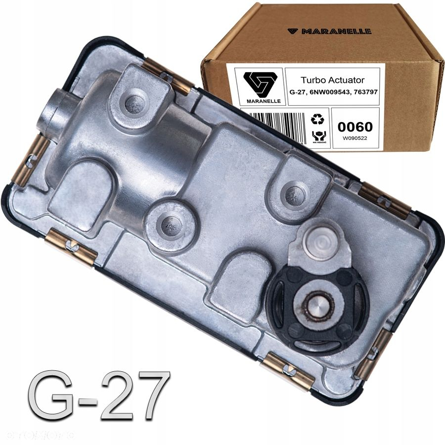 Nastawnik sterownik G-27 turbiny Volvo: C30 C70 S40 S60 S80 V50 V70 XC60 XC70 XC90 - 2.4 - 3