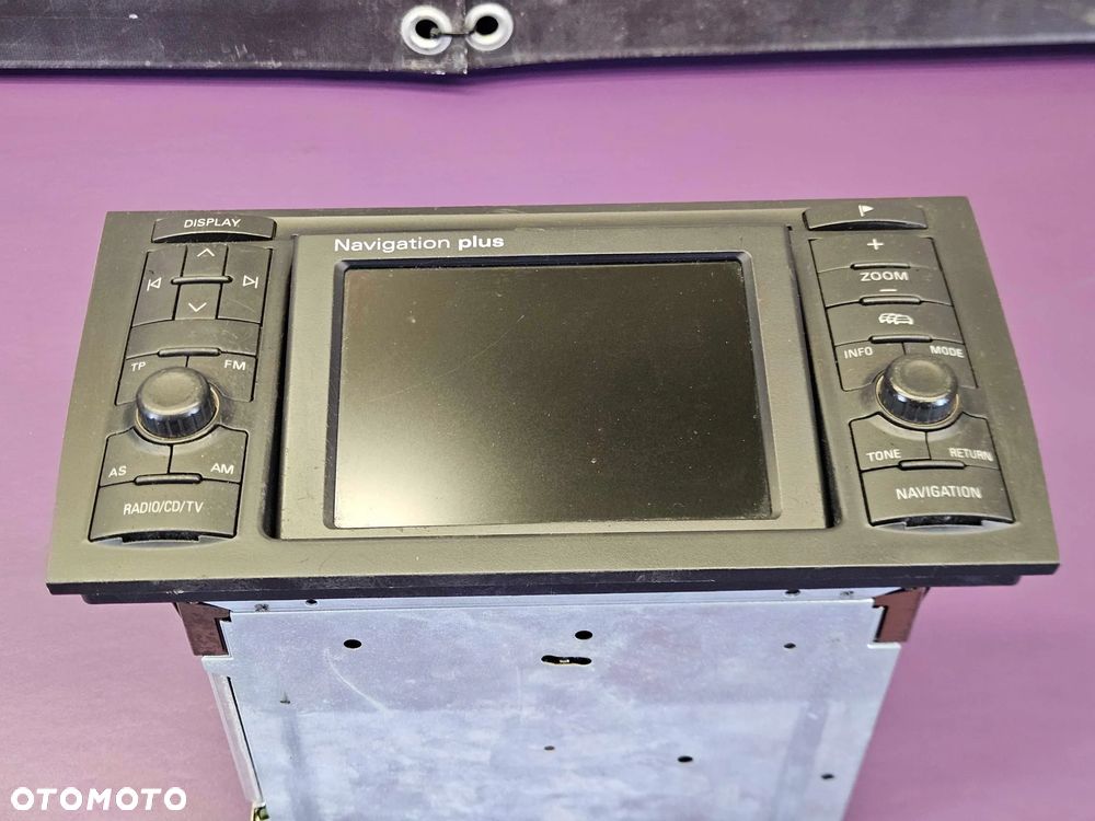 Radio 2 DIN Radioodtwarzacz 4B0035192K Blaupunkt Navigation Plus Audi A4 B6 B7 A6 C5 Ksiażka Kod - 4