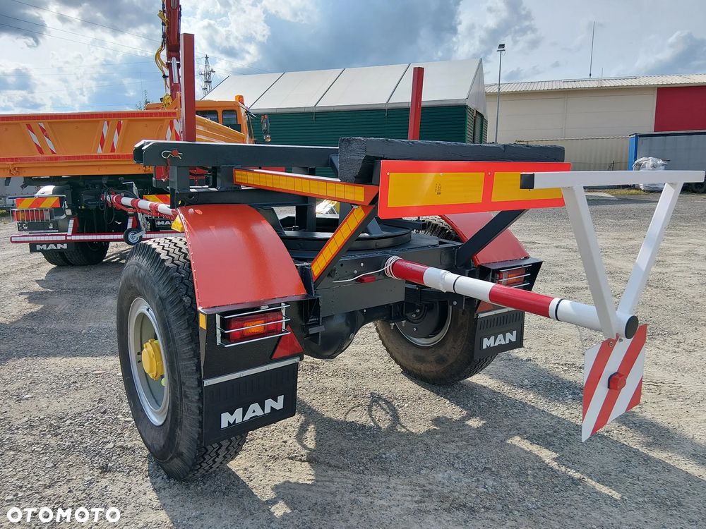 MAN Dłuzyca Man le 220 4x4 hds wywrotka wciagarka energetyka kiper blokady komunalny czołownica - 2