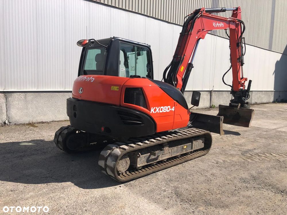 Kubota KX 080-4  Rototilt - 6