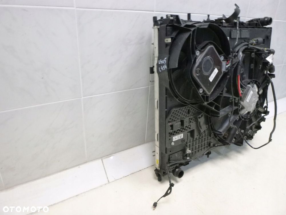 RANGE ROVER SPORT L494 VOGUE L405 3.0 D KOMPLET CHŁODNIC WIATRAK CHŁODNICA - 4