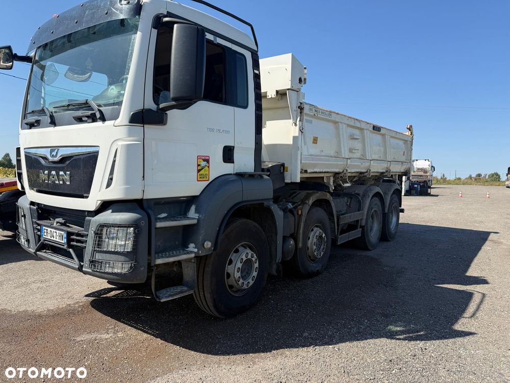MAN TGS 35.440 / 8X4 / WYWROTKA 2 STR. / HYDROBURTA / BORDMATIC / ZABUDOWA MEILLER KIPPER - 1