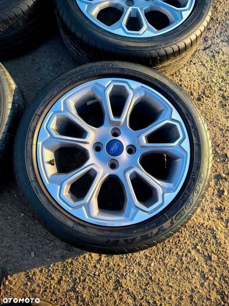 4x108 Felgi Aluminiowe Alufelgi 17 Koła Letnie Lato FORD BMAX ECOSPORT FIESTA FOCUS FUSION MONDEO COUGAR 205/50 Legnica ALU-RAD 5mm - 5