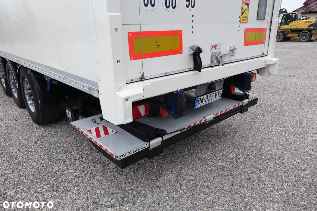 Fruehauf KONTENER / FURGON / OSIE BPW  / ROLETA / PODŁOSZA SZYNA-DESKA / WINDA ZAŁADUNKOWA - 21