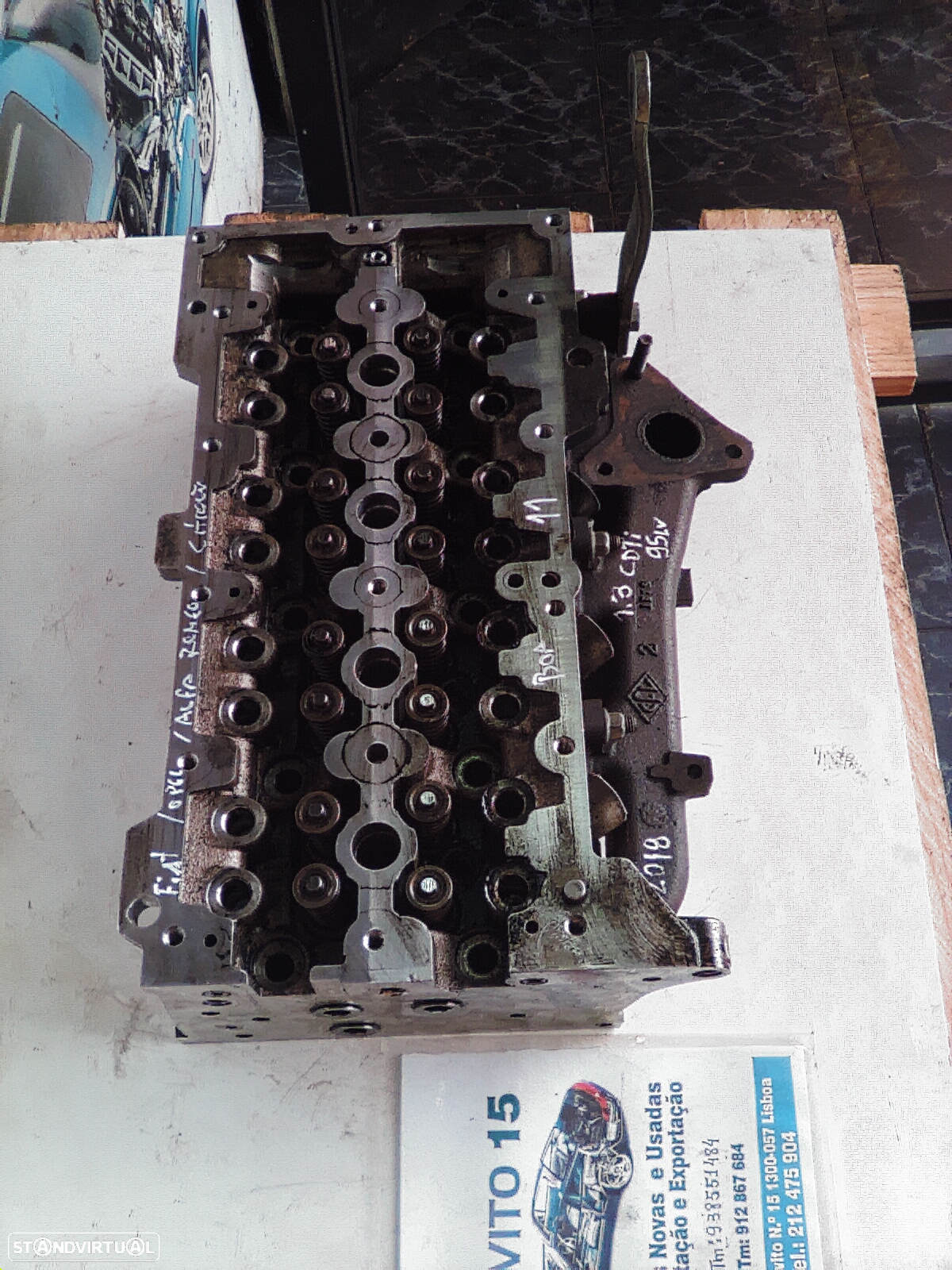 Cabeça do motor Fiat ,  Opel, Alfa Romeo ,  Citroen 1.3 CDTI 95 cv 2018 ref: 55264994 - 3