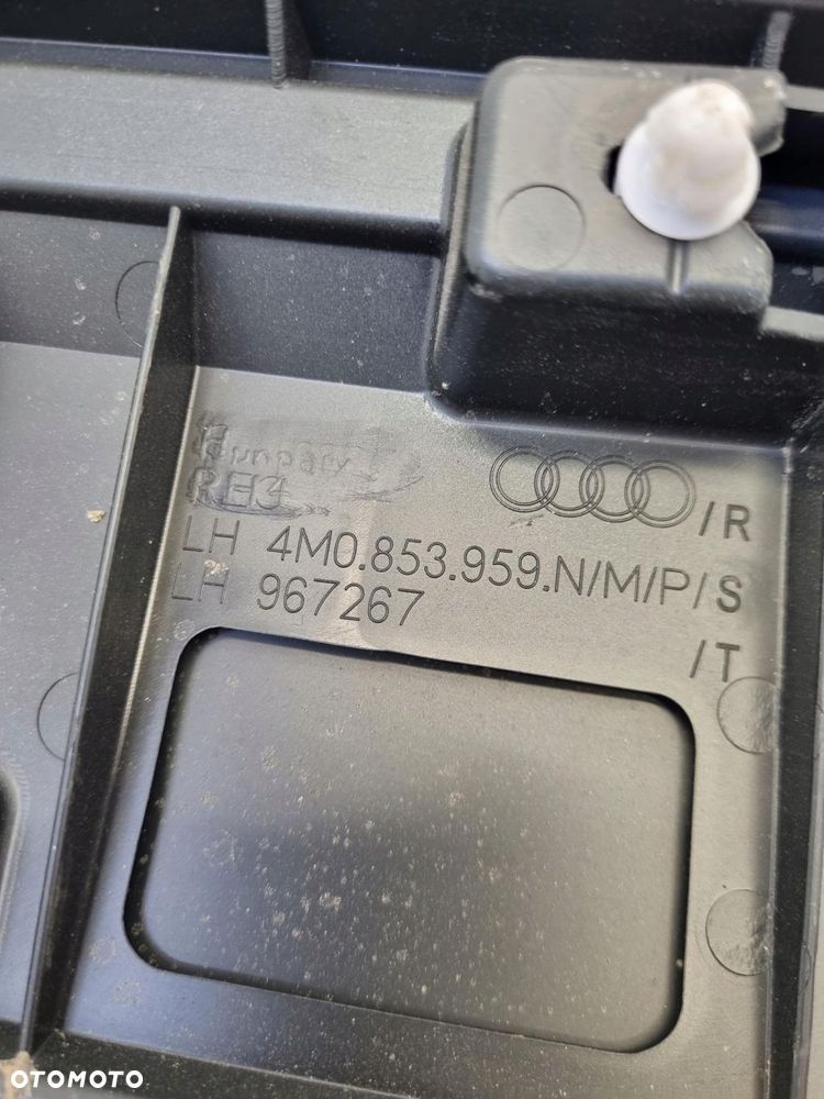 audi q7 sq7 4m0 s-line lift listwa drzwi przód przednia lewa - 6