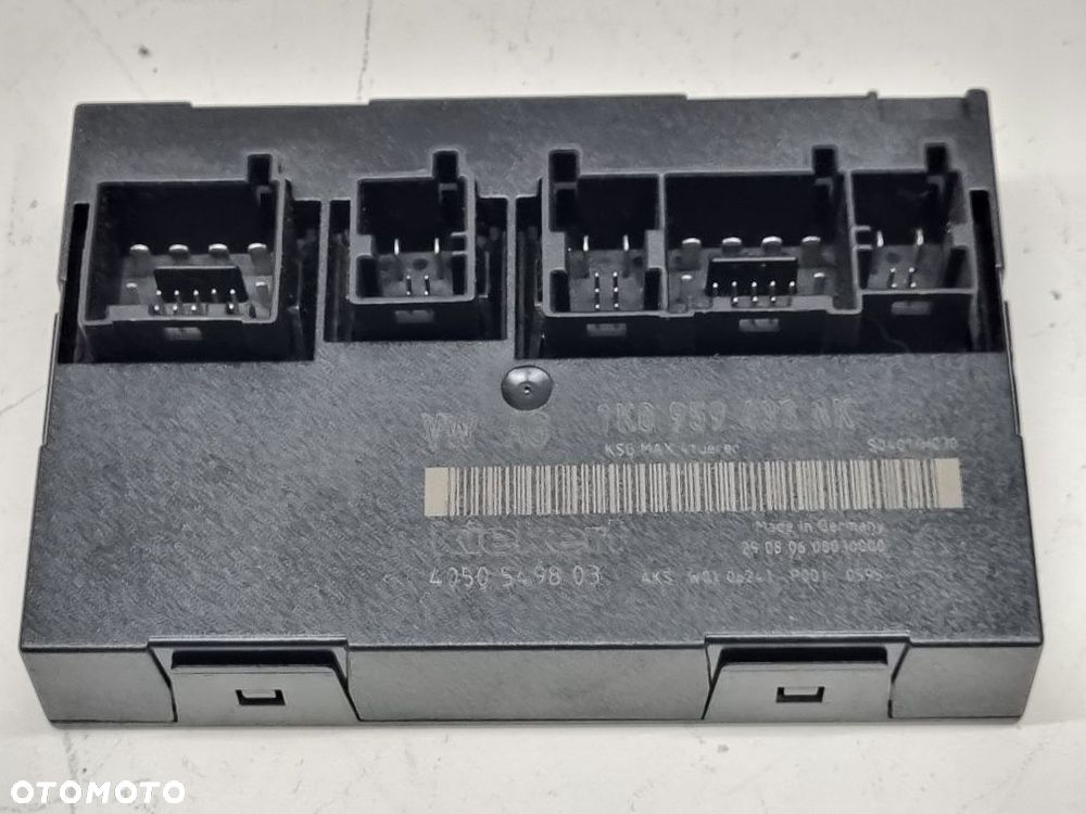 vw touran caddy golf v altea octavia II a3 moduł sterownik komfortu - 1