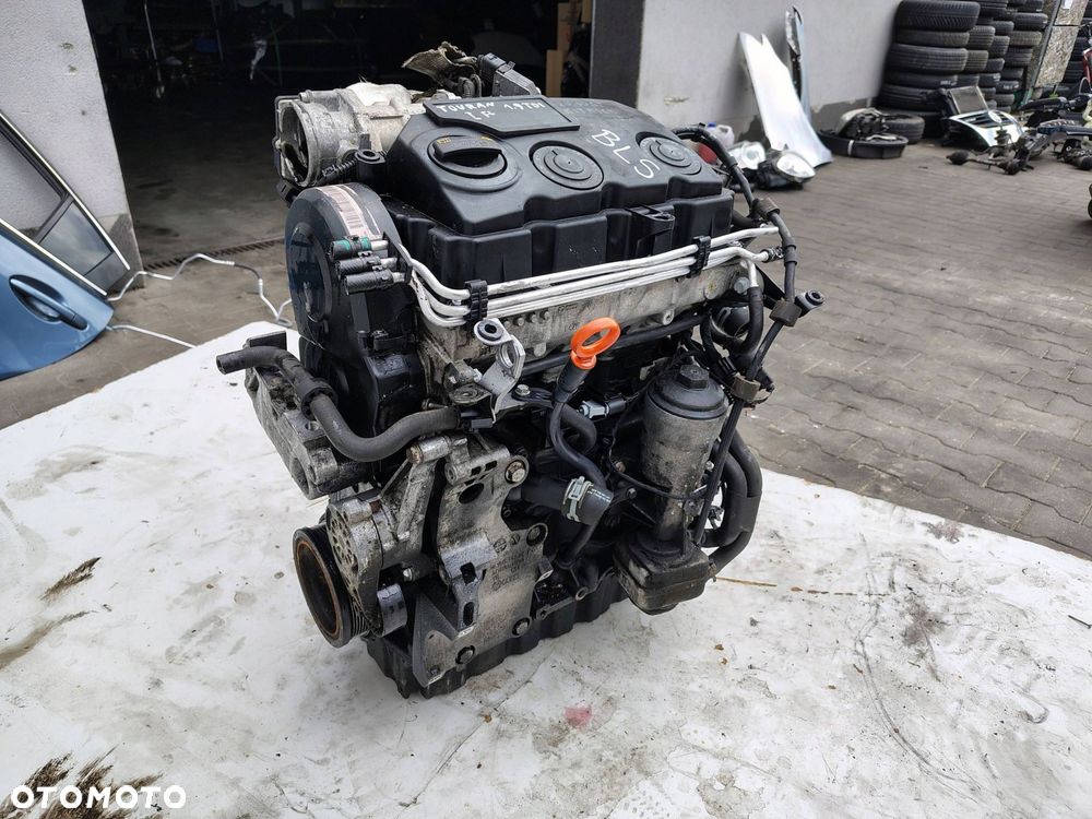 SILNIK KOMPLETNY BLS VOLKSWAGEN TOURAN 1 I 1.9 TDI 107 TYŚ KM - 16