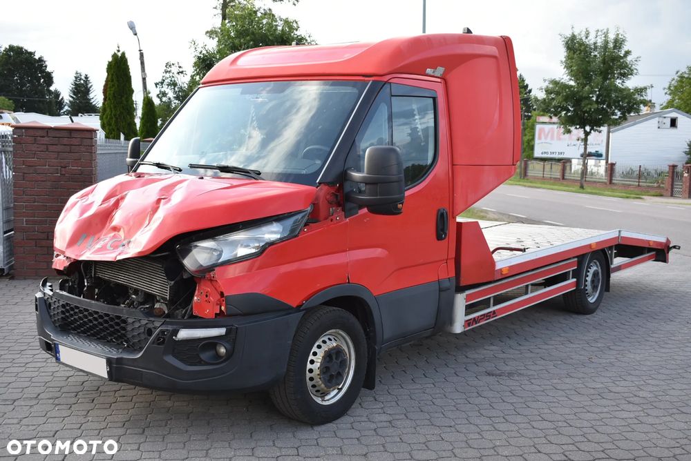 Iveco Daily 3,0 Auto Laweta Najazd Pomoc Drogowa - 10