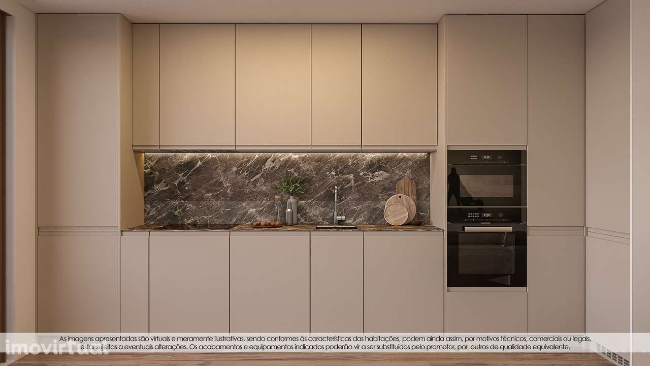 T2+1 Novo c/ Lugar de Garagem e Arrumo em Oliveira do Douro - Grande imagem: 3/32