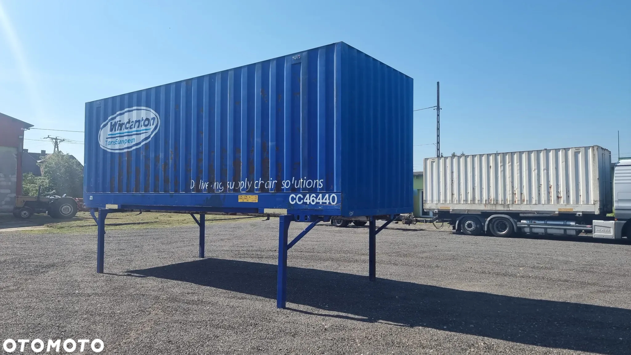 Krone 8.500zł netto KONTENER BDF 7.45x2.50 STALOWY ZAMYKANY ROLETĄ GARAŻ MAGAZYN MOŻLIWOŚĆ TRANSPORTU ST.BDB - 5